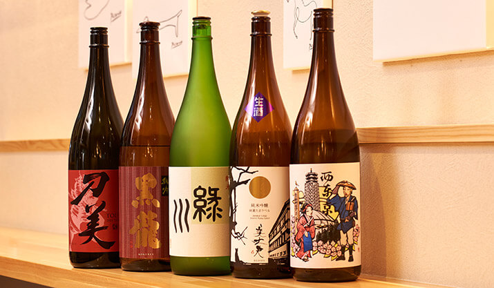 逸品揃いの日本酒